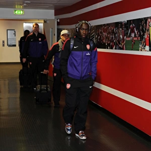 Arsenal's Bacary Sagna Ready for Arsenal vs. Queens Park Rangers Clash (2012-13)