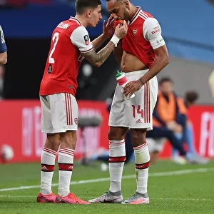 Arsenal's Bellerin and Aubameyang Go Head-to-Head Against Manchester City in FA Cup Semi-Final Showdown