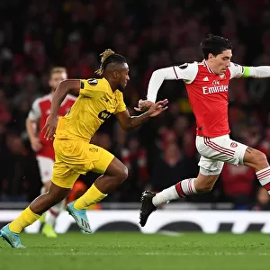 Arsenal's Bellerin Clashes with Bastien in Europa League Showdown