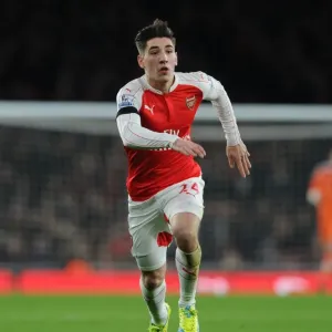 Arsenal's Bellerin Faces Off Against Bournemouth in Premier League Clash (2015-16)