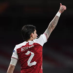 Arsenal's Bellerin in UEFA Europa League Semi-Final: A Lone Warrior at Emirates Amid Pandemic Restrictions