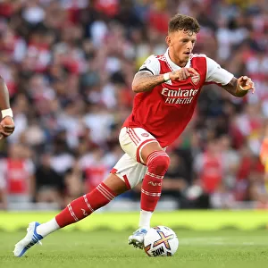 Arsenal's Ben White in Action: Arsenal vs. Fulham, 2022-23 Premier League