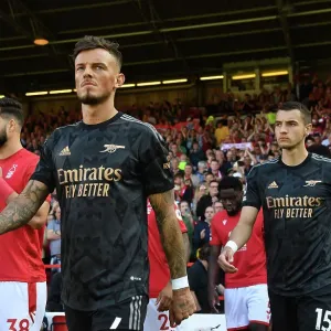 Arsenal's Ben White Leads Team Out Against Nottingham Forest in Premier League Showdown (May 2023)