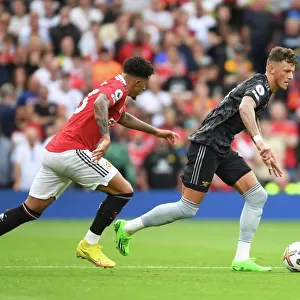 Arsenal's Ben White Outshines Jadon Sancho: White's Impressive Performance in Manchester United vs Arsenal (2022-23)