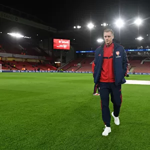 Arsenal's Bernd Leno Prepares for Sheffield United Clash (2019-20)