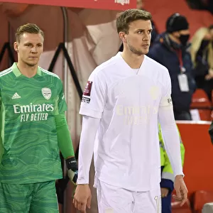 Arsenal's Bernd Leno and Rob Holding Prepare for Nottingham Forest FA Cup Clash