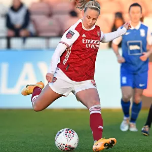 Arsenal's Beth Mead in Action against Birmingham City Women in FA WSL Match