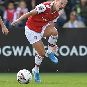 Arsenal's Beth Mead in Action at the WSL Match: Arsenal Women vs West Ham United