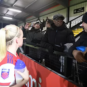 Arsenal's Beth Mead Meets Ian Wright: Post-Match Chat at Arsenal Women vs Brighton Hove Albion