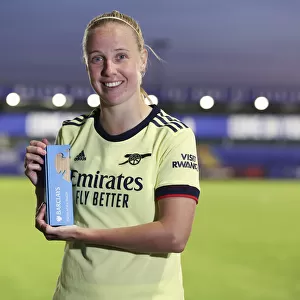 Arsenal's Beth Mead Receives Player of the Match Honors in FA WSL Win Against Everton