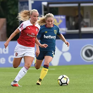 Arsenal's Beth Mead vs. West Ham's Brianna Visalli: A Football Rivalry Ignites at the Continental Cup