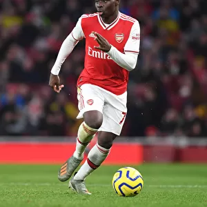 Arsenal's Bukayo Saka in Action: Premier League 2019-20 - Arsenal vs Sheffield United