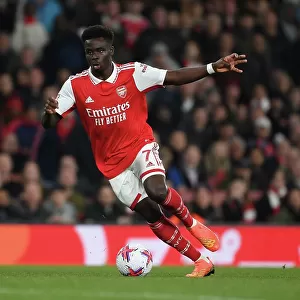 Arsenal's Bukayo Saka in Action: Thrilling Showdown between Arsenal and Chelsea, Premier League 2023, London