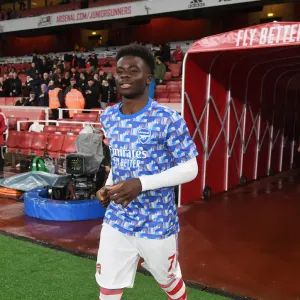 Arsenal's Bukayo Saka: Focused and Ready for Arsenal vs. Liverpool Showdown in Premier League