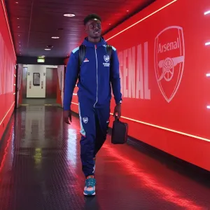 Arsenal's Bukayo Saka Gears Up for Arsenal v Leeds United Clash in Premier League Arsenal's Bukayo Saka Gears Up for Arsenal v Leeds United Clash in Premier League