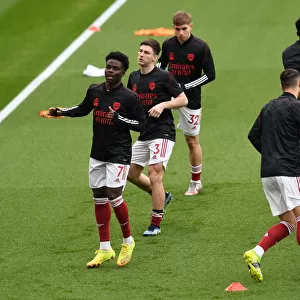 Arsenal's Bukayo Saka Gears Up for Arsenal v Tottenham Showdown