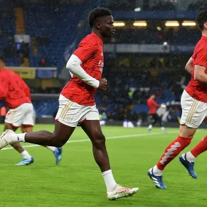 Arsenal's Bukayo Saka Gears Up for Chelsea Showdown - Premier League 2023-24
