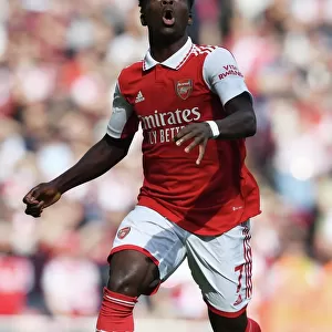 Arsenal's Bukayo Saka Goes Head-to-Head with Tottenham in the Intense 2022-23 Premier League Showdown