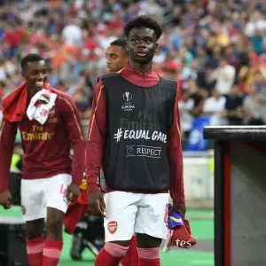 Arsenal's Bukayo Saka Prepares for Europa League Showdown Against Chelsea