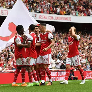 Arsenal's Bukayo Saka Scores Fourth Goal in Emirates Cup Victory over Sevilla