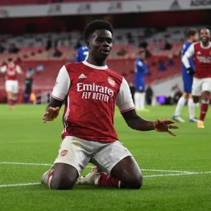 Arsenal's Bukayo Saka Scores Third Goal: Arsenal v Chelsea, Premier League 2020-21