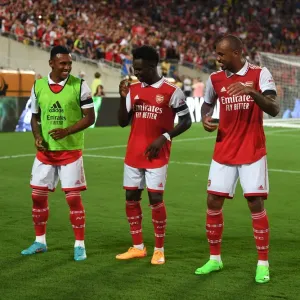 Arsenal's Bukayo Saka Scores Third Goal in Arsenal's Victory over Chelsea in the Florida Cup 2022-23