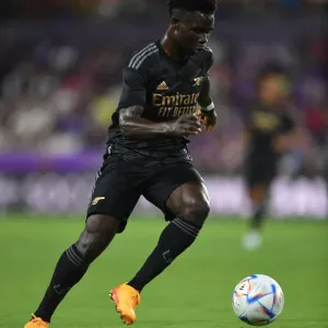 Arsenal's Bukayo Saka Shines in Pre-Season Friendly Against Orlando City SC Arsenal's Bukayo Saka Shines in Pre-Season Friendly Against Orlando City SC
