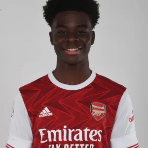 Arsenal FC Bukayo Saka Print Arsenal FC Bukayo Saka Print
