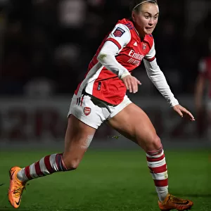 Arsenal's Caitlin Foord in Action during FA Cup Quarterfinal vs Coventry United