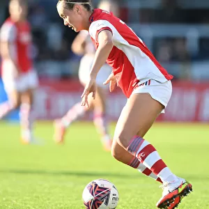 Arsenal's Caitlin Foord in Action: FA Womens Super League 2021-22 - Arsenal Women vs Everton Women