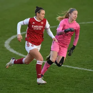 Arsenal's Caitlin Foord Outwits Everton Defender in FA WSL Clash Arsenal's Caitlin Foord Outwits Everton Defender in FA WSL Clash