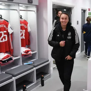Arsenal's Caitlin Foord Readies for FA WSL Clash Against Everton at Meadow Park Arsenal's Caitlin Foord Readies for FA WSL Clash Against Everton at Meadow Park