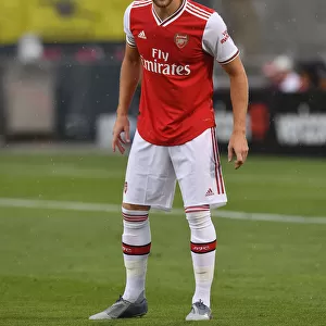 Arsenal's Calum Chambers in Action against Colorado Rapids