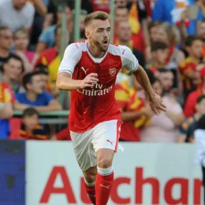 Arsenal's Calum Chambers in Action during Lens Pre-Season Friendly, 2016 Arsenal's Calum Chambers in Action during Lens Pre-Season Friendly, 2016