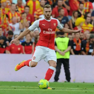 Arsenal's Calum Chambers in Action during Lens vs Arsenal Pre-Season Friendly (2016) Arsenal's Calum Chambers in Action during Lens vs Arsenal Pre-Season Friendly (2016)