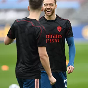 Arsenal's Calum Chambers Gears Up for West Ham Clash in Premier League Showdown