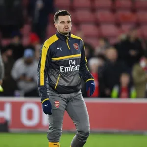 Arsenal's Carl Jenkinson Prepares for FA Cup Clash Against Southampton