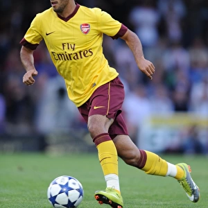 Arsenal's Carlos Vela Scores Four Goals in 0:4 Victory Over SC Neusiedl, Austria 2010