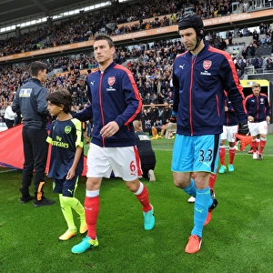 Arsenal's Cech and Koscielny: Focused and Ready Before Hull Clash (2016-17)