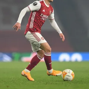 Arsenal's Cedric Soares in Action during UEFA Europa League Match against Molde FK