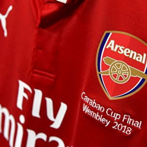 Arsenal's Changing Room: Gear Up for Carabao Cup Final vs. Manchester City