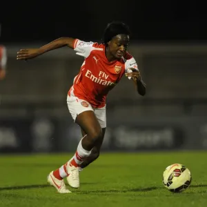 Arsenal's Chioma Ubogagu in Action during WSL Match vs. Bristol Academy Arsenal's Chioma Ubogagu in Action during WSL Match vs. Bristol Academy