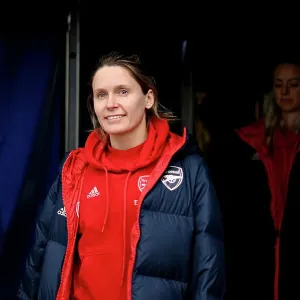 Arsenal's Cloe Lacasse Inspects Prenton Park Ahead of Liverpool vs Arsenal Women's Super League Clash Arsenal's Cloe Lacasse Inspects Prenton Park Ahead of Liverpool vs Arsenal Women's Super League Clash