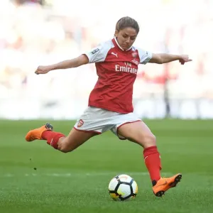 Arsenal's Danielle van Donk in Action at the FA Cup Final: Arsenal Women vs. Chelsea Ladies Arsenal's Danielle van Donk in Action at the FA Cup Final: Arsenal Women vs. Chelsea Ladies