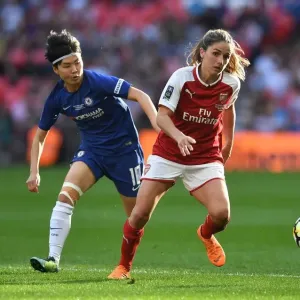 Arsenal's Danielle van de Donk vs. Chelsea's Ji So-yun: FA Cup Final Showdown Arsenal's Danielle van de Donk vs. Chelsea's Ji So-yun: FA Cup Final Showdown