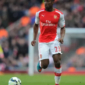 Arsenal's Danny Welbeck in Action Against West Ham United - Premier League 2014/15