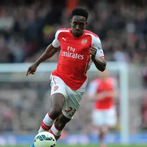 Arsenal's Danny Welbeck in Action Against West Ham United - Premier League 2015