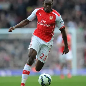 Arsenal's Danny Welbeck in Action Against West Ham United - Premier League 2015