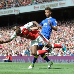 Arsenal's Danny Welbeck Fouled Print Arsenal's Danny Welbeck Fouled Print