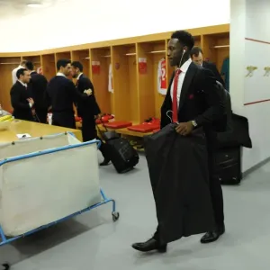 Arsenal's Danny Welbeck Gears Up for Arsenal vs. Leicester City Showdown (2015-16) Arsenal's Danny Welbeck Gears Up for Arsenal vs. Leicester City Showdown (2015-16)